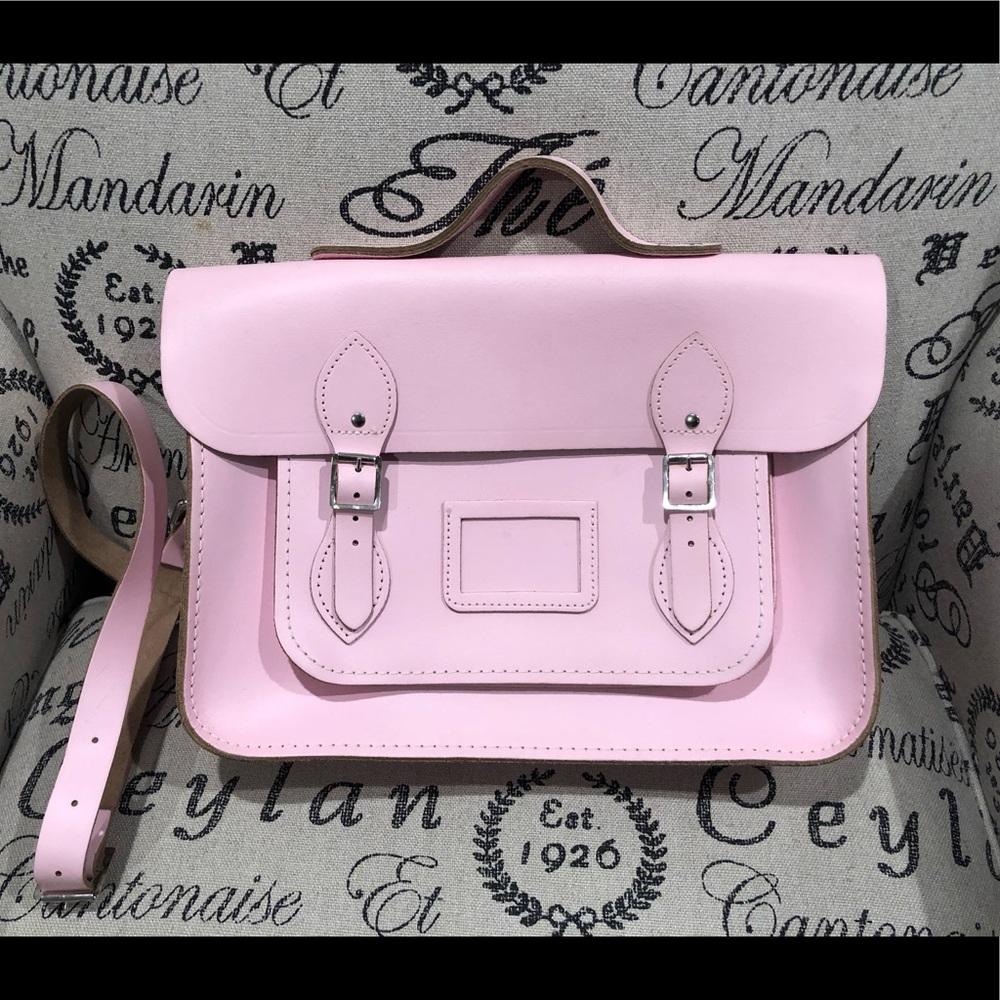 13 inch Cambridge Satchel, light pink